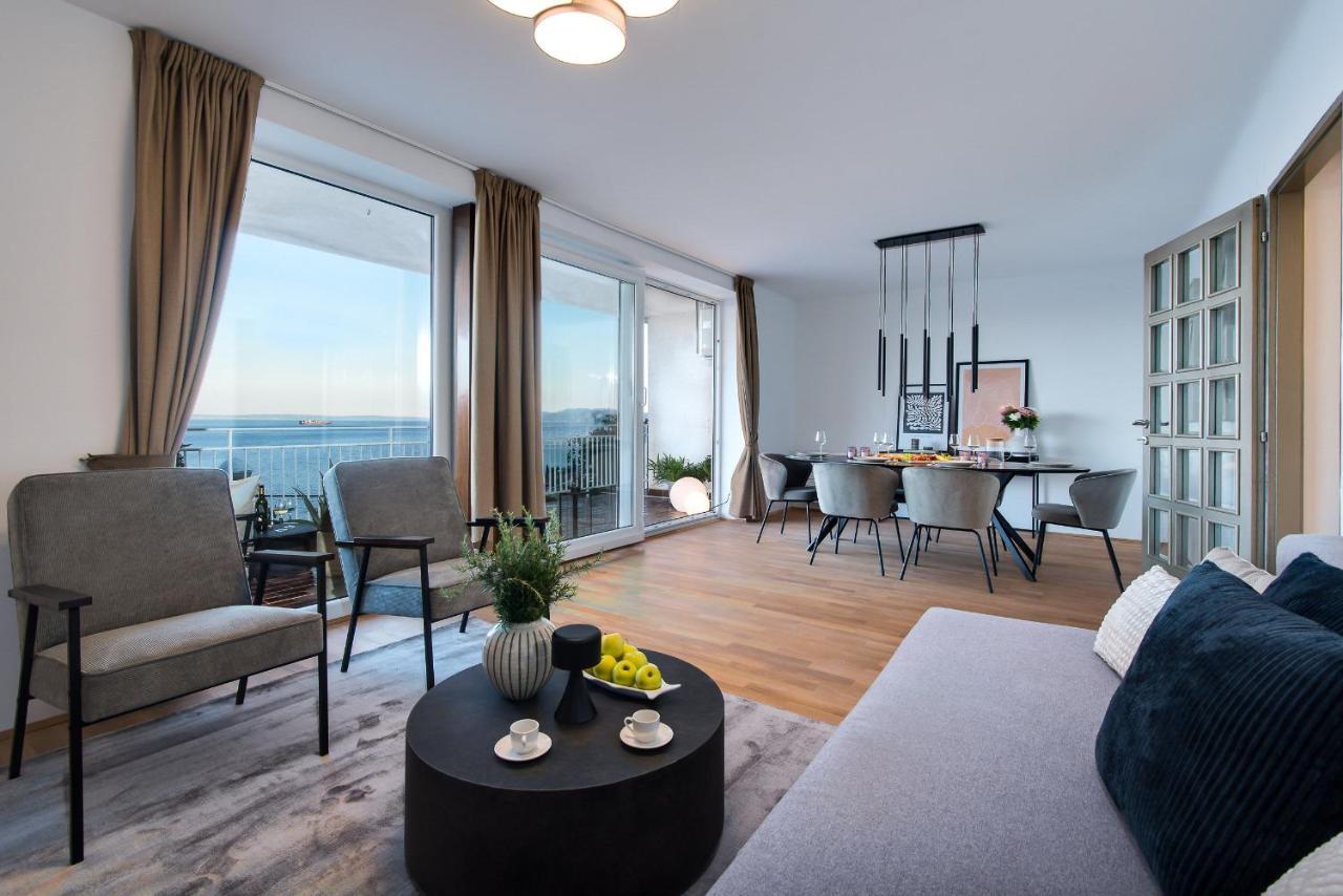 Premium Apartment With Beautiful Sea View, Short Walk To The Sea 奥帕提亚 外观 照片